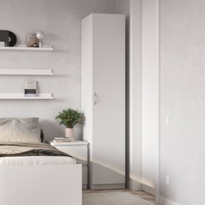 Шкаф ПЕГАС однодверный, цвет белый в Нижневартовске - niznevartovsk.ok-mebel.com | фото 4