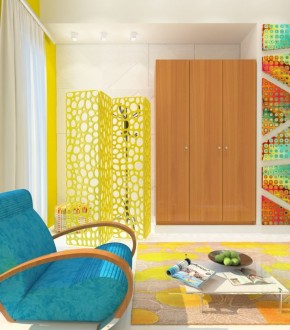 Шкаф распашкой Оксана 1200 (ЛДСП 1 кат.) в Нижневартовске - niznevartovsk.ok-mebel.com | фото 11