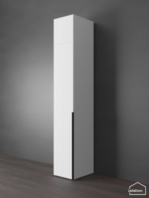 Шкаф с антресолью Linnea MHR-1A-2 2450х400х510 (Белый-М 11.1.2) в Нижневартовске - niznevartovsk.ok-mebel.com | фото