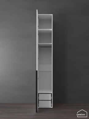 Шкаф с антресолью Linnea MHR-1A-3 2450х400х510 (Белый-М 11.1.2) в Нижневартовске - niznevartovsk.ok-mebel.com | фото 5
