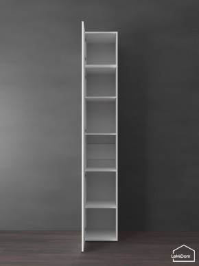 Шкаф с антресолью Linnea MHR-1POA-2 2450х400х510 (Белый-М 11.1.1) в Нижневартовске - niznevartovsk.ok-mebel.com | фото 4