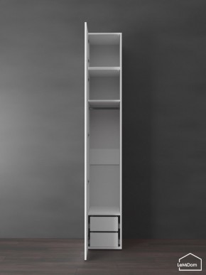 Шкаф с антресолью Linnea MHR-1POA-3 2450х400х510 (Белый-М 11.1.2) в Нижневартовске - niznevartovsk.ok-mebel.com | фото 5