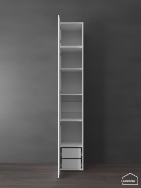 Шкаф с антресолью Linnea MHR-1POA-4 2450х400х510 (Белый-М 11.1.1) в Нижневартовске - niznevartovsk.ok-mebel.com | фото 6