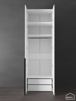 Шкаф с антресолью Linnea MHR-2A-3 2450х800х510 (Белый-М 11.1.2) в Нижневартовске - niznevartovsk.ok-mebel.com | фото 6