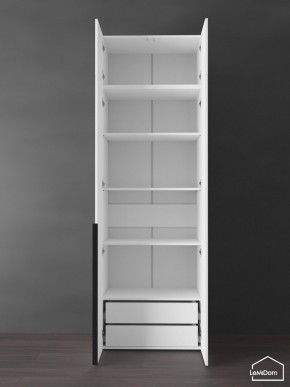 Шкаф с антресолью Linnea MHR-2A-4 2450х800х510 (Белый-М 11.1.2) в Нижневартовске - niznevartovsk.ok-mebel.com | фото 6