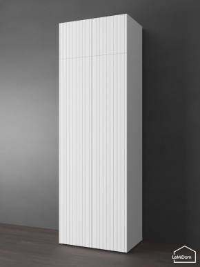 Шкаф с антресолью Linnea MHR-2POA-1 2450х800х510 (Белый-М 11.1.2) в Нижневартовске - niznevartovsk.ok-mebel.com | фото
