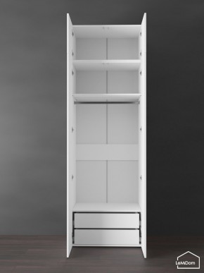 Шкаф с антресолью Linnea MHR-2POA-3 2450х800х510 (Белый-М 11.1.1) в Нижневартовске - niznevartovsk.ok-mebel.com | фото 5