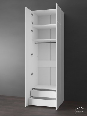 Шкаф с антресолью Linnea MHR-2POA-3 2450х800х510 (Белый-М 11.1.1) в Нижневартовске - niznevartovsk.ok-mebel.com | фото 6