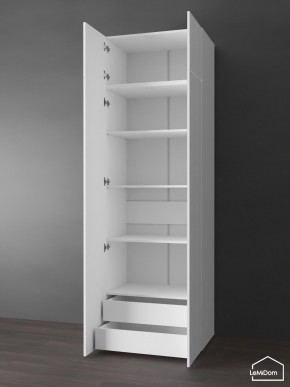 Шкаф с антресолью Linnea MHR-2POA-4 2450х800х510 (Белый-М 11.1.1) в Нижневартовске - niznevartovsk.ok-mebel.com | фото 5