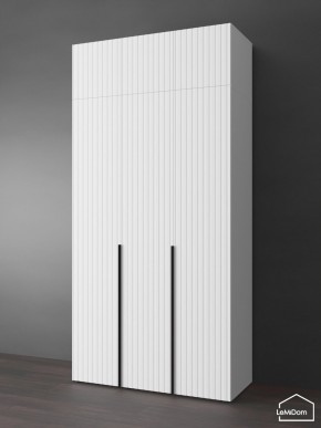 Шкаф с антресолью Linnea MHR-3A-2 2450х1200х510 (Белый-М 11.1.2) в Нижневартовске - niznevartovsk.ok-mebel.com | фото