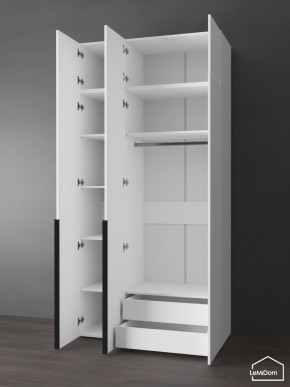 Шкаф с антресолью Linnea MHR-3A-2 2450х1200х510 (Белый-М 11.1.2) в Нижневартовске - niznevartovsk.ok-mebel.com | фото 5