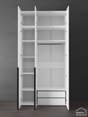 Шкаф с антресолью Linnea MHR-3A-2 2450х1200х510 (Белый-М 11.1.2) в Нижневартовске - niznevartovsk.ok-mebel.com | фото 6