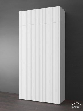 Шкаф с антресолью Linnea MHR-3POA-2 2450х1200х510 (Белый-М 11.1.2) в Нижневартовске - niznevartovsk.ok-mebel.com | фото