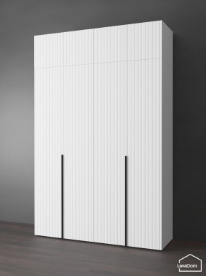 Шкаф с антресолью Linnea MHR-4A-1 2450х1600х510 (Белый-М 11.1.2) в Нижневартовске - niznevartovsk.ok-mebel.com | фото