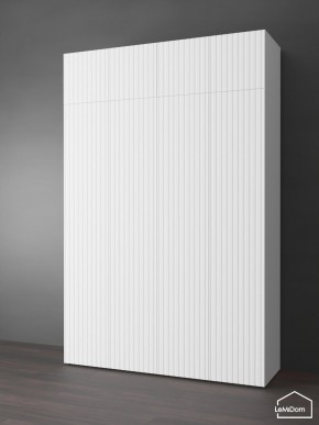 Шкаф с антресолью Linnea MHR-4POA-2 2450х1600х510 (Белый-М 11.1.1) в Нижневартовске - niznevartovsk.ok-mebel.com | фото