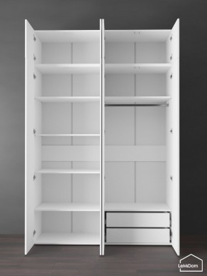 Шкаф с антресолью Linnea MHR-4POA-2 2450х1600х510 (Белый-М 11.1.2) в Нижневартовске - niznevartovsk.ok-mebel.com | фото 5