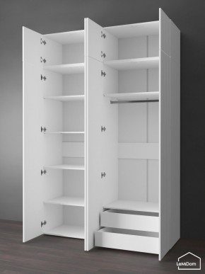 Шкаф с антресолью Linnea MHR-4POA-2 2450х1600х510 (Белый-М 11.1.2) в Нижневартовске - niznevartovsk.ok-mebel.com | фото 6