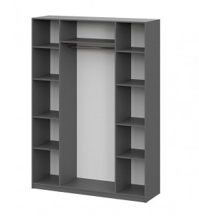 Шкаф ШК-5 (1600) Графит серый в Нижневартовске - niznevartovsk.ok-mebel.com | фото 3