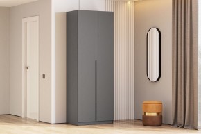 Шкаф ШК-5 + 2 полки (800) Графит серый в Нижневартовске - niznevartovsk.ok-mebel.com | фото 2