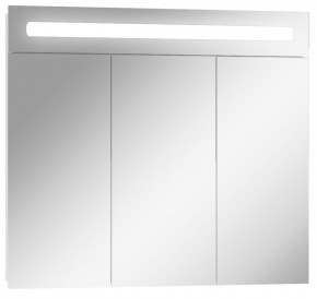Шкаф-зеркало Аврора 80 с подсветкой LED Домино (DV8009HZ) в Нижневартовске - niznevartovsk.ok-mebel.com | фото 1