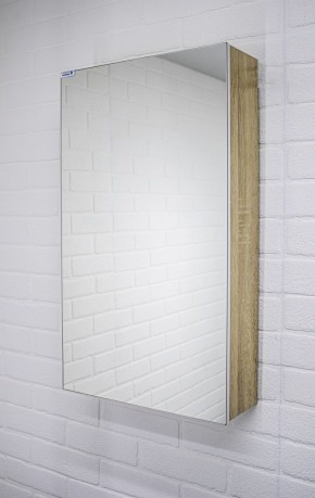 Шкаф-зеркало Мечта 40 Дуб сонома АЙСБЕРГ (DM2317HZ) в Нижневартовске - niznevartovsk.ok-mebel.com | фото 5