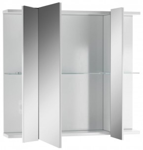 Шкаф-зеркало Мега 75 АЙСБЕРГ (DM4604HZ) в Нижневартовске - niznevartovsk.ok-mebel.com | фото 2