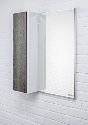 Шкаф-зеркало Uno 60 Дуб серый левый/правый Домино (DU1503HZ) в Нижневартовске - niznevartovsk.ok-mebel.com | фото 8
