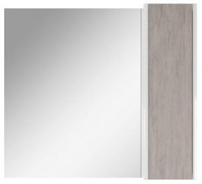 Шкаф-зеркало Uno 80 Дуб серый левый/правый Домино (DU1504HZ) в Нижневартовске - niznevartovsk.ok-mebel.com | фото 5