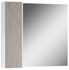 Шкаф-зеркало Uno 80 Дуб серый левый/правый Домино (DU1504HZ) в Нижневартовске - niznevartovsk.ok-mebel.com | фото 6