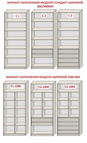 Спальня Серый камень 6 (серии «ГЕСТИЯ») Серый камень/Дуб Небраска натуральный в Нижневартовске - niznevartovsk.ok-mebel.com | фото 8