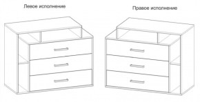 Спальный гарнитур Юнона (вариант-2) в Нижневартовске - niznevartovsk.ok-mebel.com | фото 4