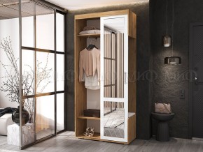 СТЕЛЛА-1 Прихожая (ЛДСП) дуб крафт/белый в Нижневартовске - niznevartovsk.ok-mebel.com | фото 3