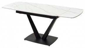 Стол ALATRI 120 MATT WHITE MARBLE SOLID CERAMIC / BLACK, ®DISAUR в Нижневартовске - niznevartovsk.ok-mebel.com | фото 10