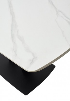 Стол ALATRI 120 MATT WHITE MARBLE SOLID CERAMIC / BLACK, ®DISAUR в Нижневартовске - niznevartovsk.ok-mebel.com | фото 11