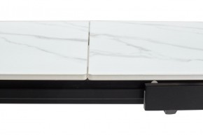 Стол CORNER 120 MATT WHITE MARBLE SOLID CERAMIC / BLACK, ®DISAUR в Нижневартовске - niznevartovsk.ok-mebel.com | фото 8