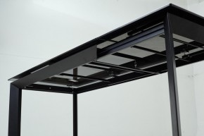 Стол CREMONA 140 KL-99 Белый мрамор матовый, итальянская керамика / черный каркас, ®DISAUR в Нижневартовске - niznevartovsk.ok-mebel.com | фото 13