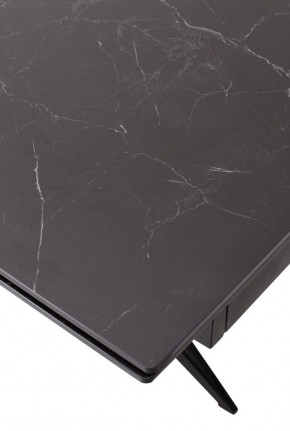 Стол FORIO 160 MATT BLACK MARBLE SOLID CERAMIC / BLACK, ®DISAUR в Нижневартовске - niznevartovsk.ok-mebel.com | фото 9