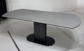 Стол KAI 140 TL-58 поворотная система раскладки, испанская керамика / Темно-серый / Черный, ®DISAUR в Нижневартовске - niznevartovsk.ok-mebel.com | фото 4