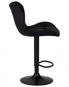 Стул барный DOBRIN BARNY BLACK, черный велюр (MJ9-101) в Нижневартовске - niznevartovsk.ok-mebel.com | фото 3