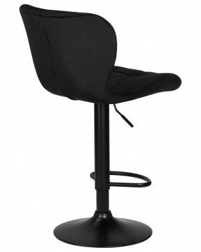 Стул барный DOBRIN BARNY BLACK, черный велюр (MJ9-101) в Нижневартовске - niznevartovsk.ok-mebel.com | фото 4