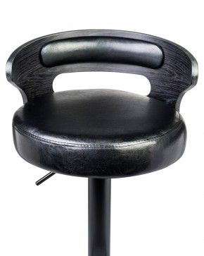 Стул барный DOBRIN FRED BLACK, чёрное дерево, чёрный в Нижневартовске - niznevartovsk.ok-mebel.com | фото 5