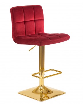 Стул барный DOBRIN GOLDIE, бордовый велюр (MJ9-43) в Нижневартовске - niznevartovsk.ok-mebel.com | фото 2