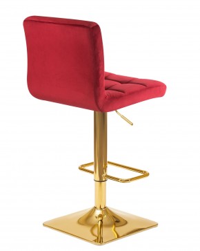 Стул барный DOBRIN GOLDIE, бордовый велюр (MJ9-43) в Нижневартовске - niznevartovsk.ok-mebel.com | фото 4