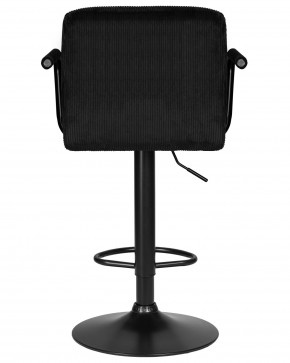 Стул барный DOBRIN KRUGER ARM BLACK, черный вельвет (LAR-E2041-52) в Нижневартовске - niznevartovsk.ok-mebel.com | фото 5