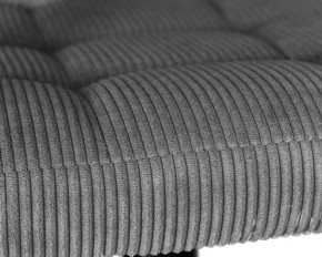 Стул барный DOBRIN KRUGER ARM BLACK, серый вельвет (LAR-E2041-25) в Нижневартовске - niznevartovsk.ok-mebel.com | фото 8