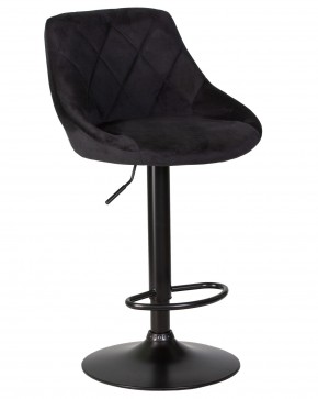 Стул барный DOBRIN LOGAN BLACK, черный велюр (MJ9-101) в Нижневартовске - niznevartovsk.ok-mebel.com | фото