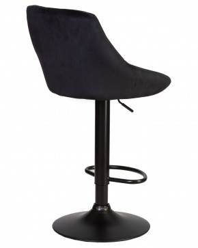 Стул барный DOBRIN LOGAN BLACK, черный велюр (MJ9-101) в Нижневартовске - niznevartovsk.ok-mebel.com | фото 4