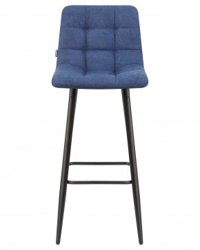 Стул барный DOBRIN NICOLE, черные матовые ножки, синяя ткань (UF860-14B) в Нижневартовске - niznevartovsk.ok-mebel.com | фото 6