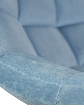 Стул барный DOBRIN TAILOR WHITE, пудрово-голубой велюр (MJ9-74) в Нижневартовске - niznevartovsk.ok-mebel.com | фото 8
