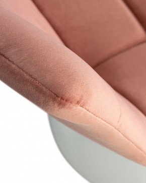 Стул барный DOBRIN TAILOR WHITE, пудрово-розовый велюр (MJ9-32) в Нижневартовске - niznevartovsk.ok-mebel.com | фото 7